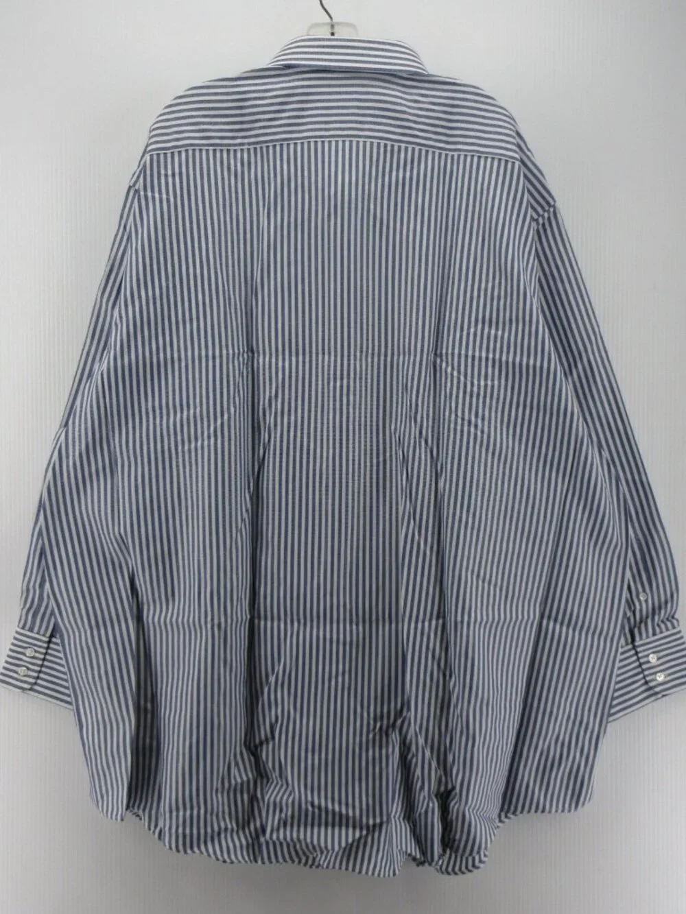 Brooks Brothers Shirt 20 White Thomas Mason Madison Striped Luxury NEW
